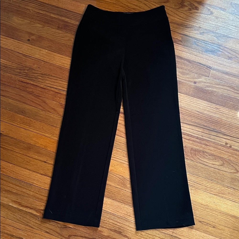 White House Black Market Wide Leg Black Pants